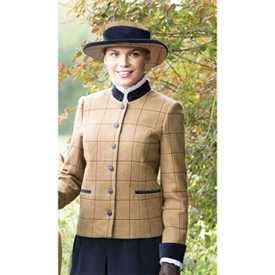 Risley Saddlery - Equetech Ladies Frock Keepers Tweed Hunt Coat