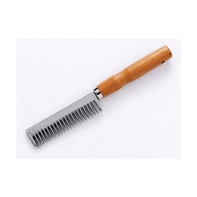 Tail Comb With Wooden Handle