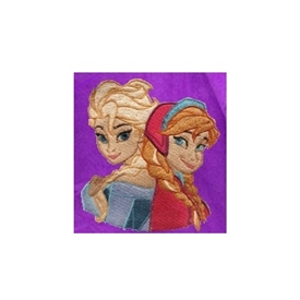 *Elsa and Anna from Frozen