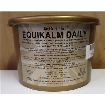 Gold Label Equikalm Daily 750 g