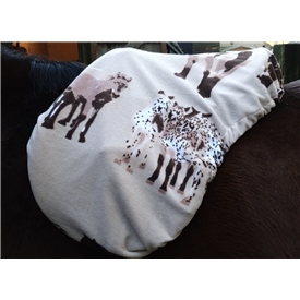 Horse and Pony Themed Saddle Cover