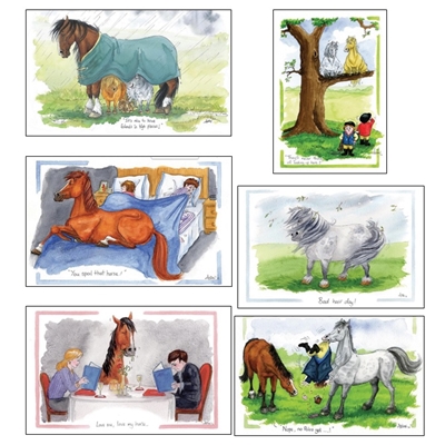 Horse&#39;s Greeting Card