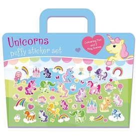 Unicorn Puffy Sticker Set
